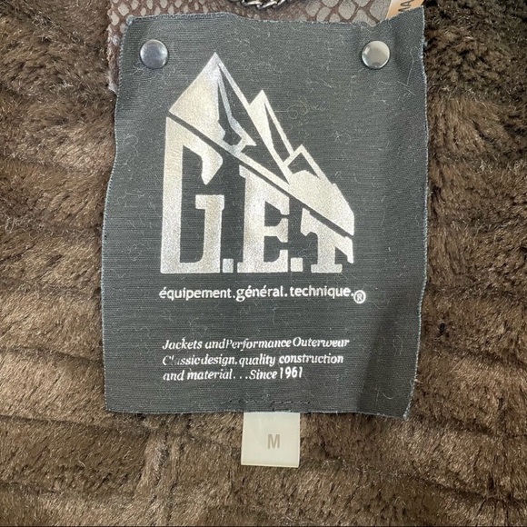 Beautiful Brown Fur lined Jacket, size M - Picture 5 of 7